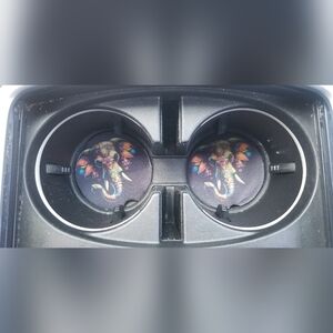 Elephant Decorative Car Coasters